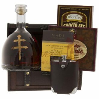 French History Cognac Gift Basket