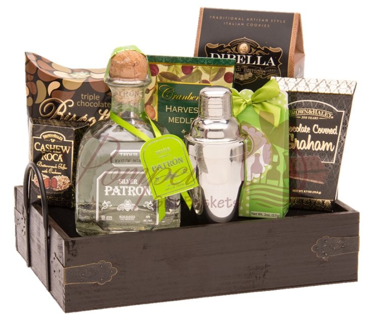 Margarita Party Tequila Gift Basket by Pompei Baskets