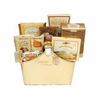 Gift of Gold Gourmet Gift Basket, High end Gift Basket, Cheap Gift basket, Free Delivery Gift Basket, Gift Baskets NJ