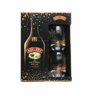 Baileys Irish Cream Liqueur Gift Set, Baileys Gift Set, Baileys Holiday Gift 2016, Baileys with shot glasses, Baileys Gifts, Baileys set with glasses