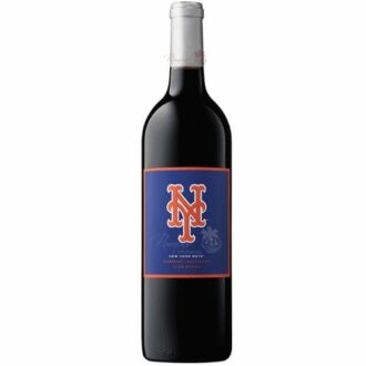 New York Mets Club Series Cabernet Sauvignon, NY Mets Wine, New York Mets Wine, MLB Wine, Mets Wine, Mets Collectible Wine Bottle, Baseball Wine, NYM Wine